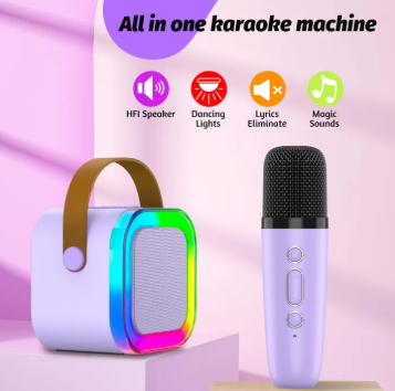 K12 Kids Karaoke Microphone Speaker 02 K12 Karaoke Mic