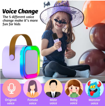 K12 Kids Karaoke Microphone Speaker 03 K12 Karaoke Mic